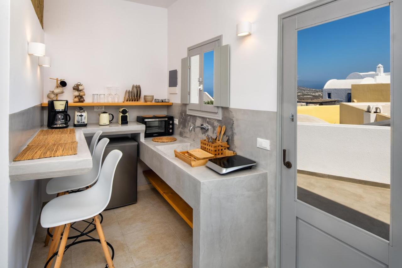Astivi Santorini Apartments Pyrgos Kallistis ภายนอก รูปภาพ